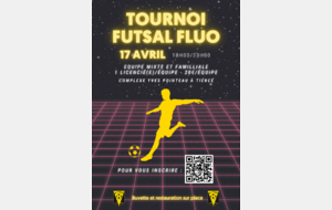 L'ASTC organise son premier tournoi fluo futsal !