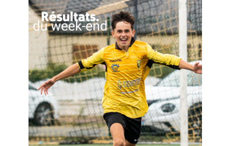 Les résultats du week-end ! 13 &amp; 14 septembre